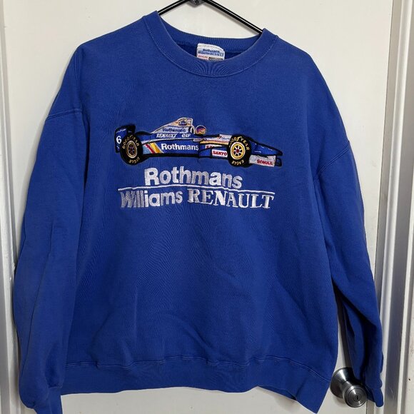 Vintage Rothmans Williams Renault Formula 1 Hoodie - Picture 1 of 6